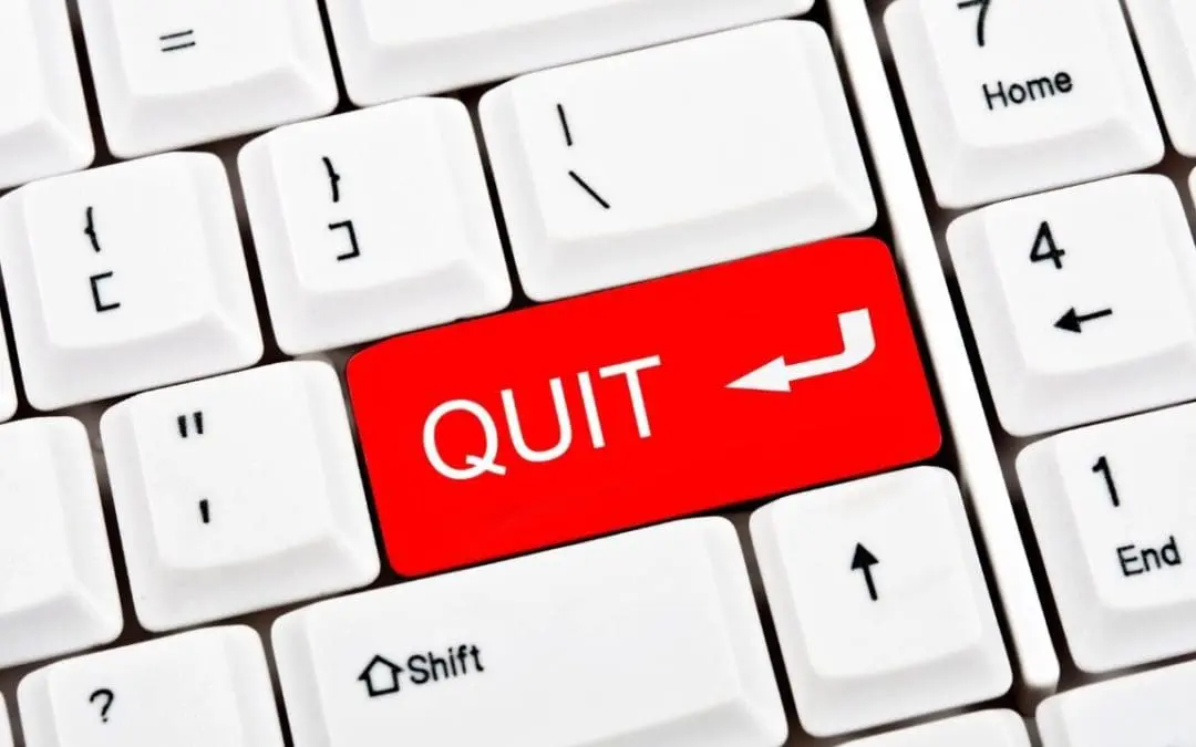 One Thing: Day 616: Quit