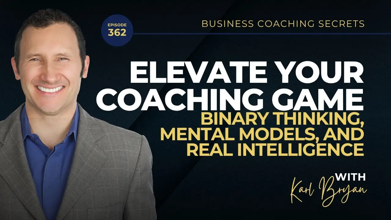 Unlock business coaching success with Carl Bryan & Road Dog. Discover mental models, sales strategies, client wins, and powerful frameworks for profitable growth.