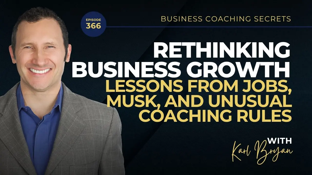 Podcast New Episode (23) Unlock high-paying coaching clients and proven business strategies with Karl Bryan and Road Dog on Business Coaching Secrets episode 366.