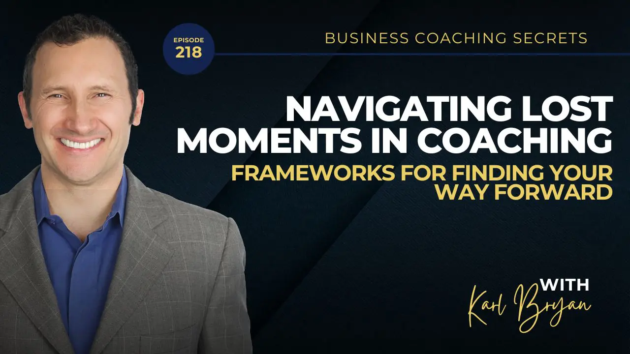 Discover strategies to attract high-end coaching clients, build a profitable practice, and create lasting success with actionable tips from Business Coaching Secrets, episode 218.