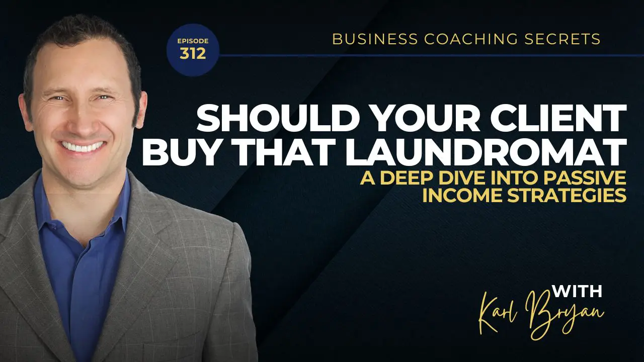 Discover strategies, mindsets, and frameworks for attracting high-end coaching clients, building passive income, and maximizing profits in your coaching business.