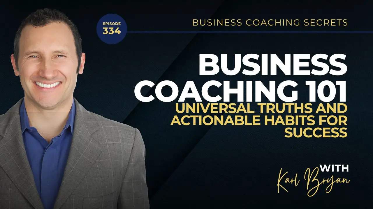 Podcast New Episode (93) Unlock Karl Bryan’s top business coaching secrets and proven strategies to attract high-end clients, boost profits, and grow your coaching practice with confidence.
