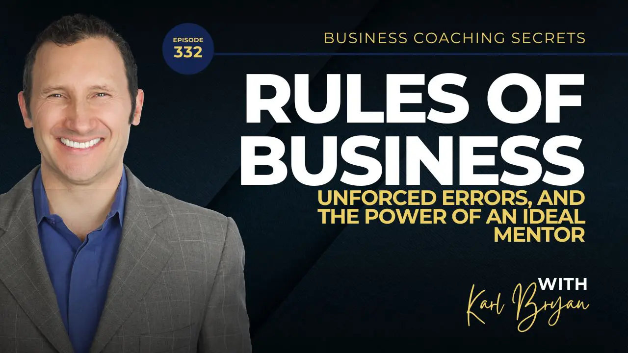 Unlock top business coaching secrets with Karl Bryan and Rode Dog. Discover strategies, mindset shifts, and frameworks to build a profitable, client-focused coaching business.