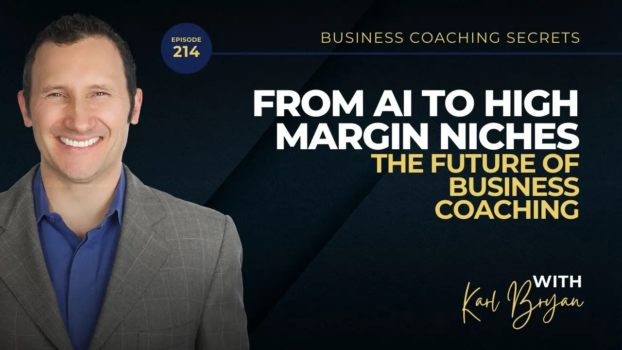 Podcast New Episode (93) Unlock business coaching secrets to attract high-paying clients, boost margins, and master profit acceleration with Carl Bryan and Rode Dog. Progress equals happiness!