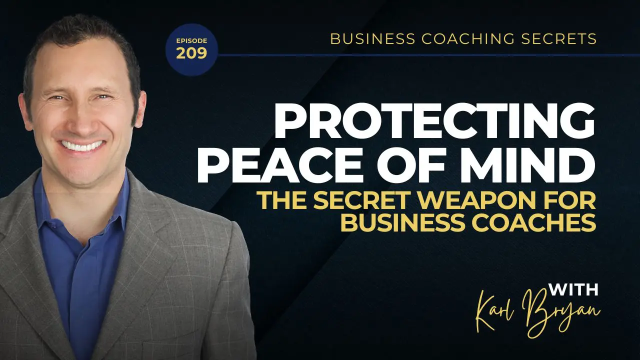 Podcast New Episode (94) Discover practical business coaching strategies with Karl Bryan and Rode Dog. Learn to boost productivity, protect your peace of mind, and achieve big coaching goals.