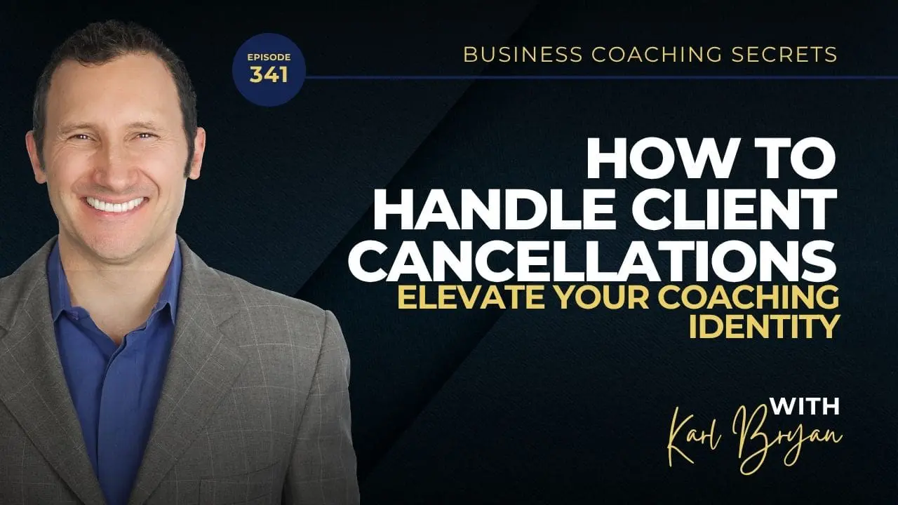 Speaker A shares mindset, identity, and lead gen strategies to help business coaches attract high-end clients and handle setbacks with confidence and focus.