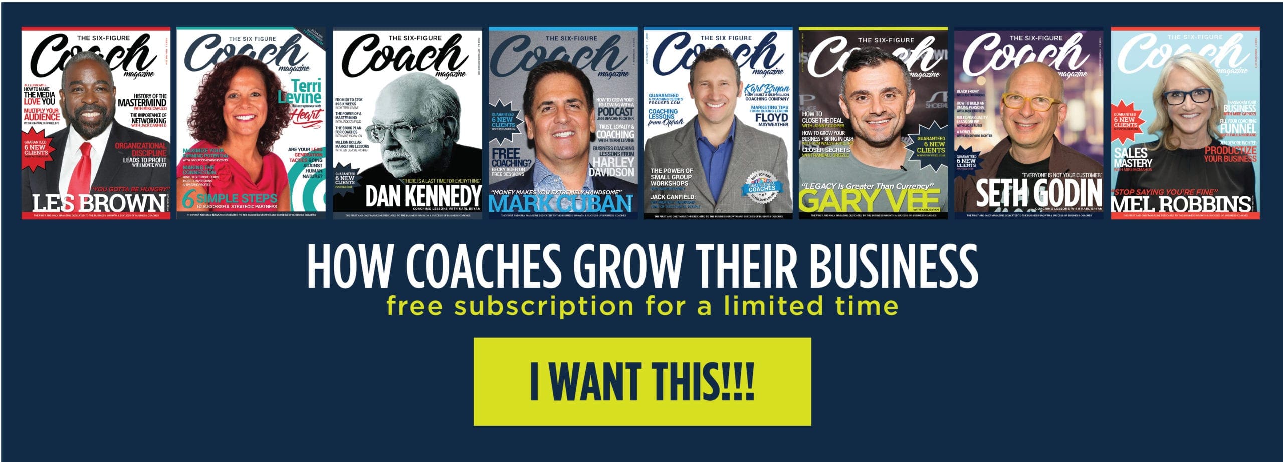 Subscribe to Six-Figure Coach Magazine